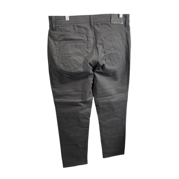 English Laundry Gray Slim-Fit Pants 34x32 Cotton/Spandex Mens Casual Trousers - Picture 2 of 5